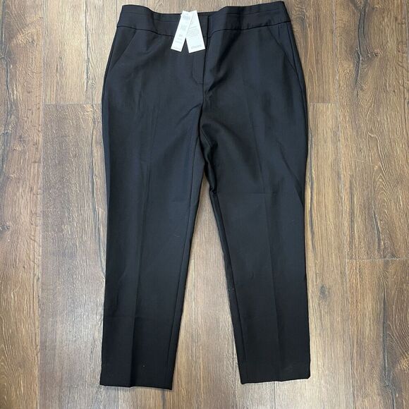 🆕 Chico’s So Slimming Sophia Slim Ankle Pants In Black SZ 2/12 - Picture 3 of 6